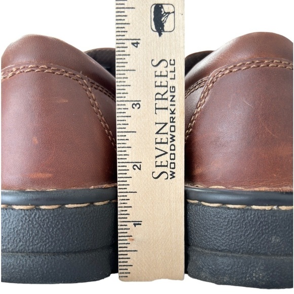 Eastland Womens Syracuse Chunky Oxford Shoes Brown Comfort Leather Size 8.5 Wide - Picture 5 of 13
